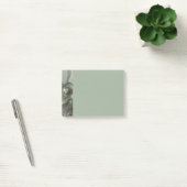 Abstracte olijf salie groene grijze fractale kunst post-it® notes (Kantoor)