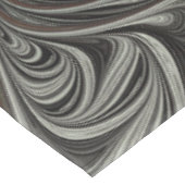 Abstracte Olijfwijze Groen Grijs Fractal Art Fanta Tafelkleed (Gekanteld)