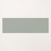 Abstracte Olijfwijze Groen Grijs Fractal Art Fanta Yogamat (Achterkant (horizontaal))