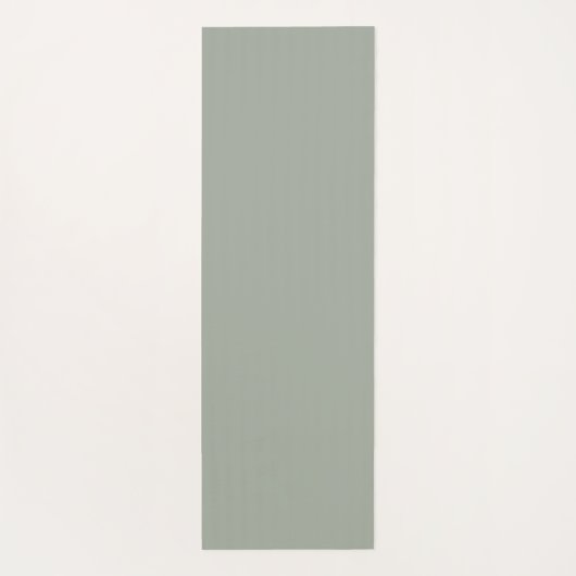 Abstracte Olijfwijze Groen Grijs Fractal Art Fanta Yogamat (Achterkant)