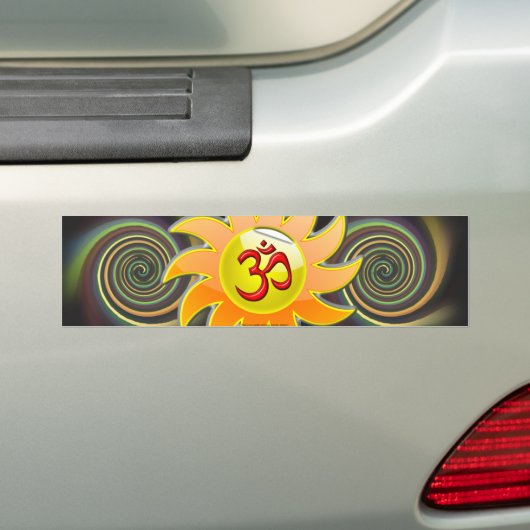 ABSTRACTE OM BUMPERSTICKER (Op auto)