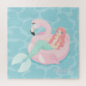 Abstracte Ombre Holographic Pineappel Legpuzzel (Verticaal)