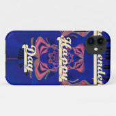 Abstracte Onafhankelijkheidsdag Celebration Art Case-Mate iPhone Case (Achterkant (horizontaal))