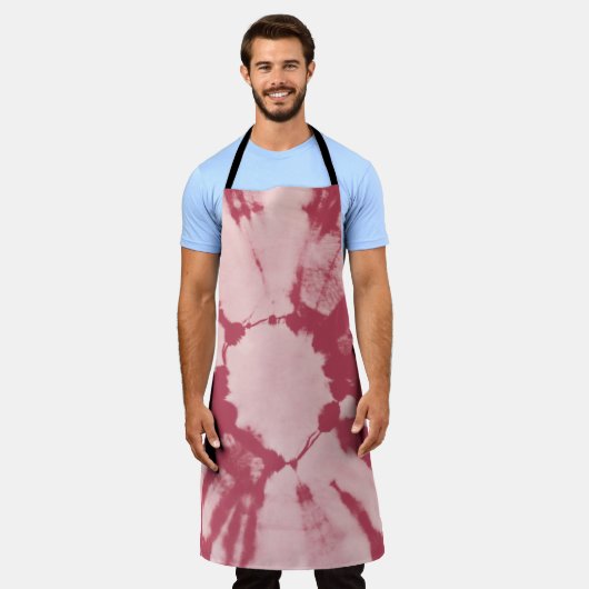 Abstracte ondergrond van het patroon van de watten schort (Gedragen)