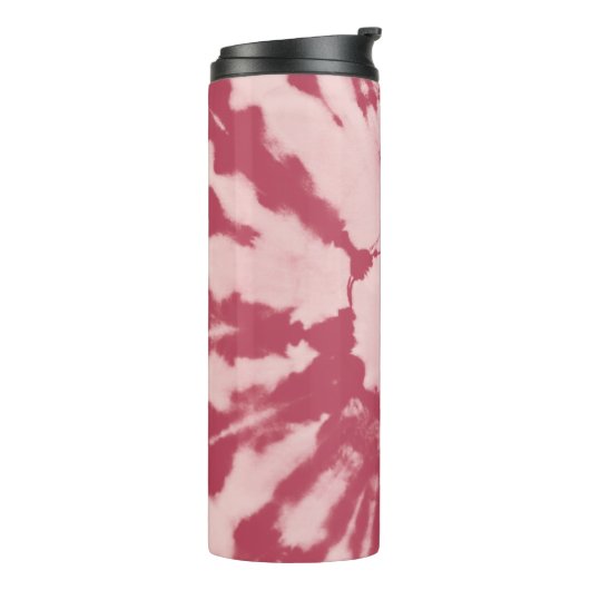 Abstracte ondergrond van het patroon van de watten thermosbeker (Gedraaid links)