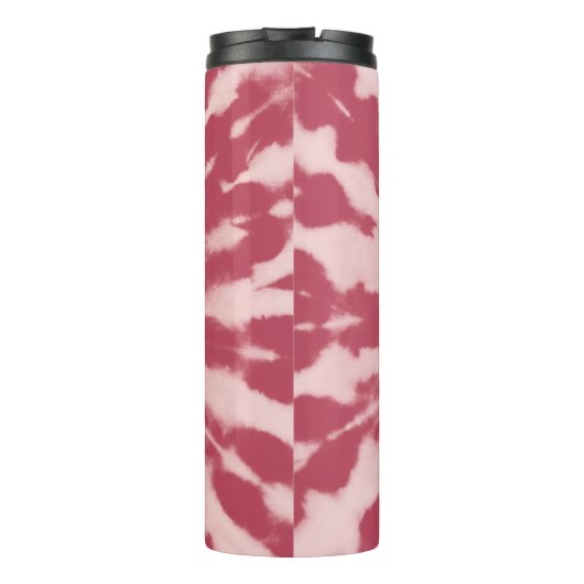 Abstracte ondergrond van het patroon van de watten thermosbeker (Achterkant)