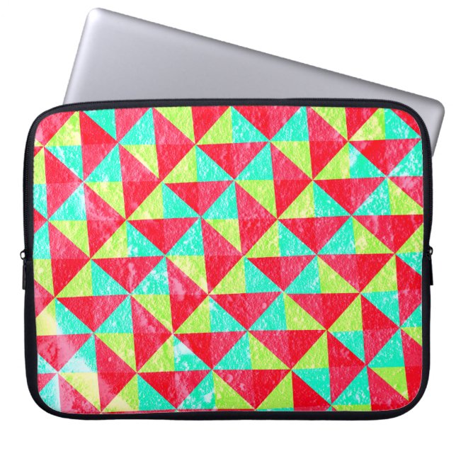 Abstracte ondergrondse structuurwandtextuur; laptop sleeve (Voorkant)