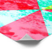 Abstracte ondergrondse structuurwandtextuur; poster (Hoek)