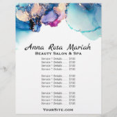 *~* Abstracte ontheffing van aansprakelijkheid + s Flyer (Achterkant)