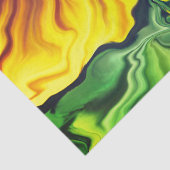 Abstracte ontkoppeling van Floral Shabby Chic Tissuepapier (Detail)