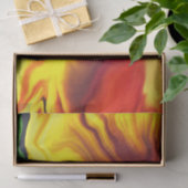 Abstracte ontkoppeling van Floral Shabby Chic Tissuepapier (Geschenk)