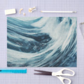 Abstracte ontkoppeling van het water in de diepe o tissuepapier (Craft)