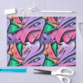 Abstracte ontkoppeling van kunstwerken tissuepapier (Craft)