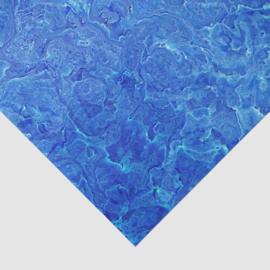 Abstracte ontkoppeling van oceaanwater tissuepapier (Detail)