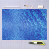 Abstracte ontkoppeling van oceaanwater tissuepapier (Craft)