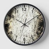 Abstracte ontwerp wandklok (Voorkant)