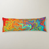 Abstracte ontwerpconcepten verkennen lichaamskussen (Achterkant)