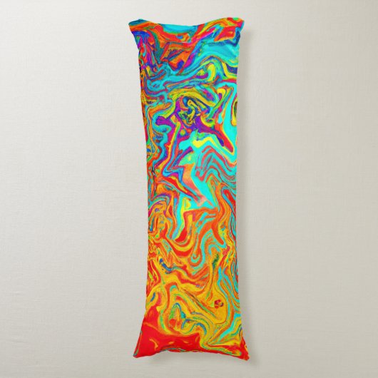 Abstracte ontwerpconcepten verkennen lichaamskussen (Voorkant Verticaal)