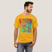 Abstracte ontwerpconcepten verkennen t-shirt (Voorkant volledig)