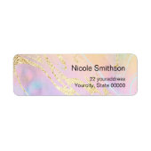 abstracte ontwerplabels etiket (Voorkant)