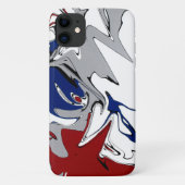Abstracte ontwerptelefoonbehuizing Case-Mate iPhone case (Achterkant)