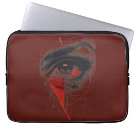 Abstracte Oog Laptophoes Laptop Sleeve