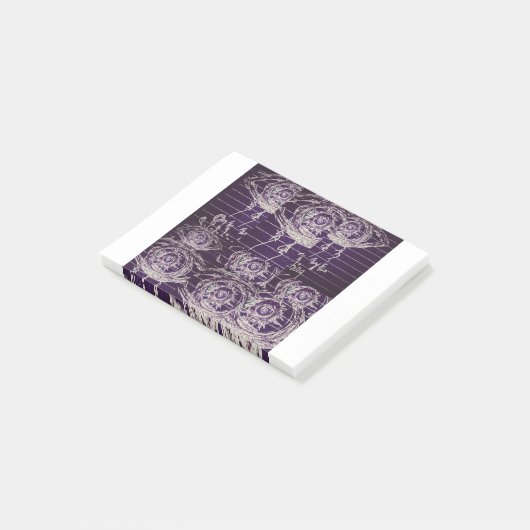 Abstracte oog post-it® notes (Schuin)