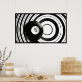 Abstracte oogbal poster (Keuken)