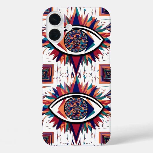 Abstracte ooggeometrie – modern Case-Mate iPhone case (Achterkant)