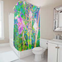 Abstracte oosterse lilies in mijn Rubio Garden