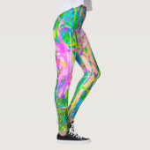 Abstracte oosterse lilies in mijn Rubio Garden Leggings (Rechts)