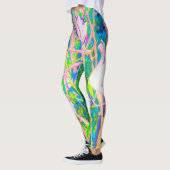 Abstracte oosterse lilies in mijn Rubio Garden Leggings (Links)