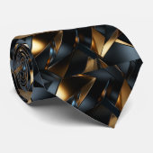 Abstracte op maat ontworpen Stropdas (Opgerold)