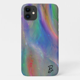 Abstracte Opal gepersonaliseerde telefoonhoes Case-Mate iPhone Case