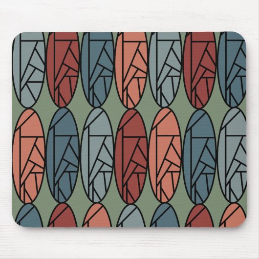 Abstracte openingen muismat (Voorkant)