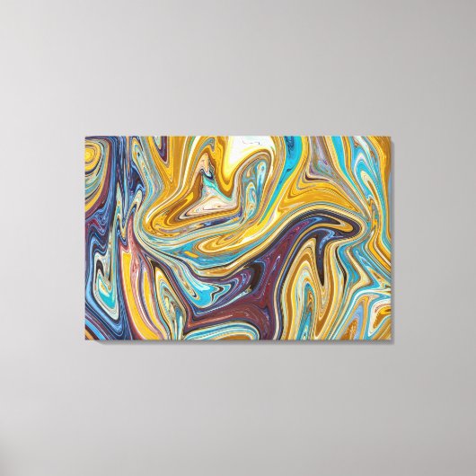 Abstracte opmaak voor berichten | Beste abstracte Canvas Afdruk (Voorkant)