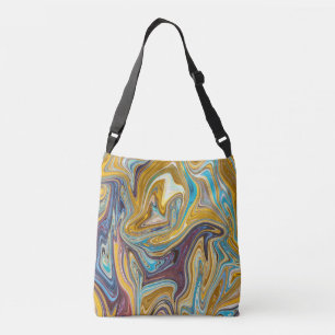 Abstracte opmaak voor berichten   Beste abstracte  Crossbody Tas