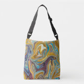 Abstracte opmaak voor berichten | Beste abstracte Crossbody Tas (Voorkant)