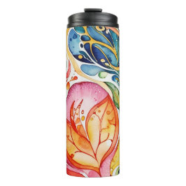 Abstracte oppervlakte kunstwerk 1207 - Thermische  Thermosbeker