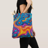 Abstracte oppervlakteillustraties 1200 - Canvas ta Tote Bag (Dichtbij)