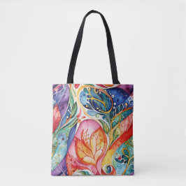 Abstracte oppervlakteillustraties 1207 - Canvas ta Tote Bag