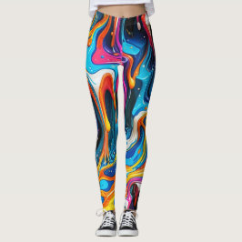 Abstracte oppervlakteillustraties 1217 - Leggings