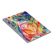 Abstracte oppervlaktekunstwerk 1207 - Spiraal Noti Notitieboek (Rechterzijde)