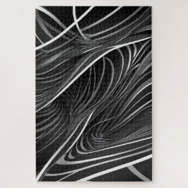 Abstracte optische illusie legpuzzel