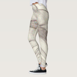 Abstracte optische illusie Trippy Leggings