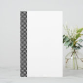 Abstracte optische Stippen Briefpapier (Staand voorkant)