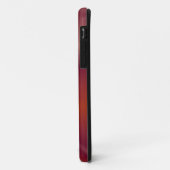 abstracte oranje en roze iphone hoes (Achterkant/links)