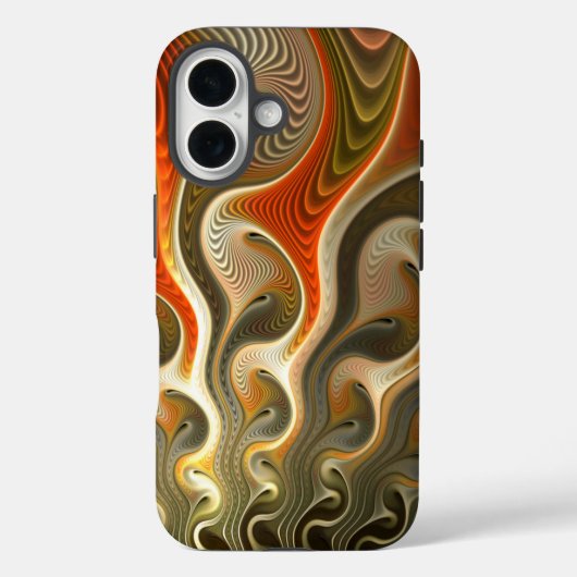 Abstracte Oranje Flams voor fasers instellen Case-Mate iPhone Case (Achterkant)