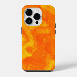 Abstracte Oranje Gele Diffusie iPhone 14 Plus Hoesje