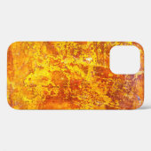 Abstracte oranje ondergrondse betonwand; Case-Mate iPhone case (Achterkant (horizontaal))